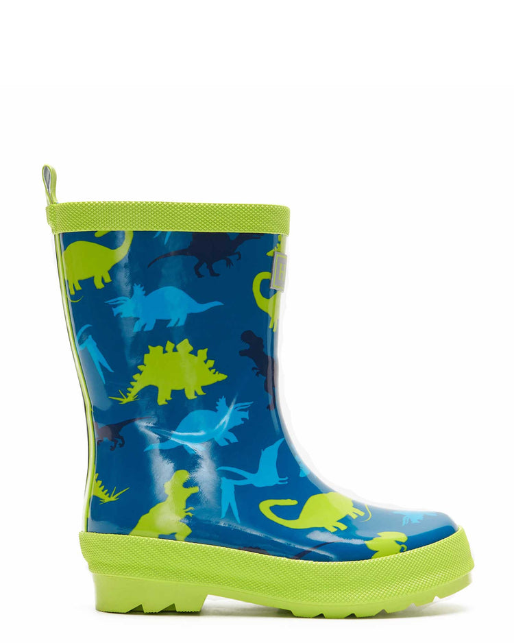 Real Dinos Shiny Gumboots 1 | Wellies Online