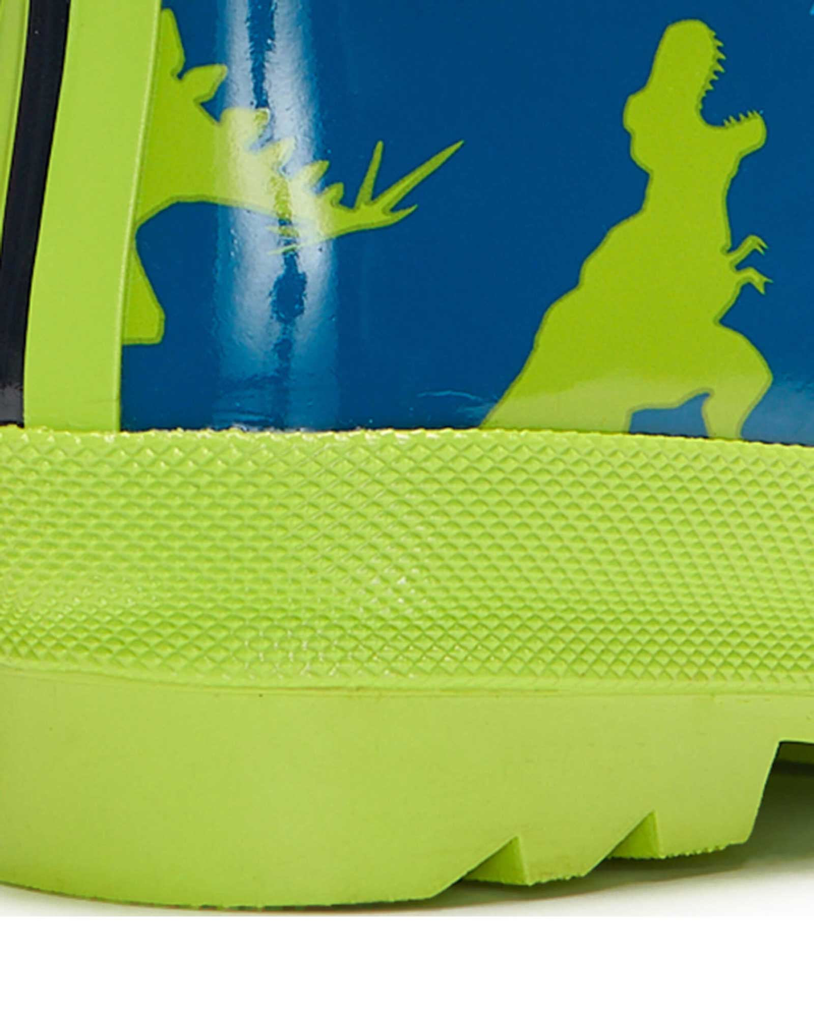 Real Dinos Shiny Gumboots 7 | Wellies Online