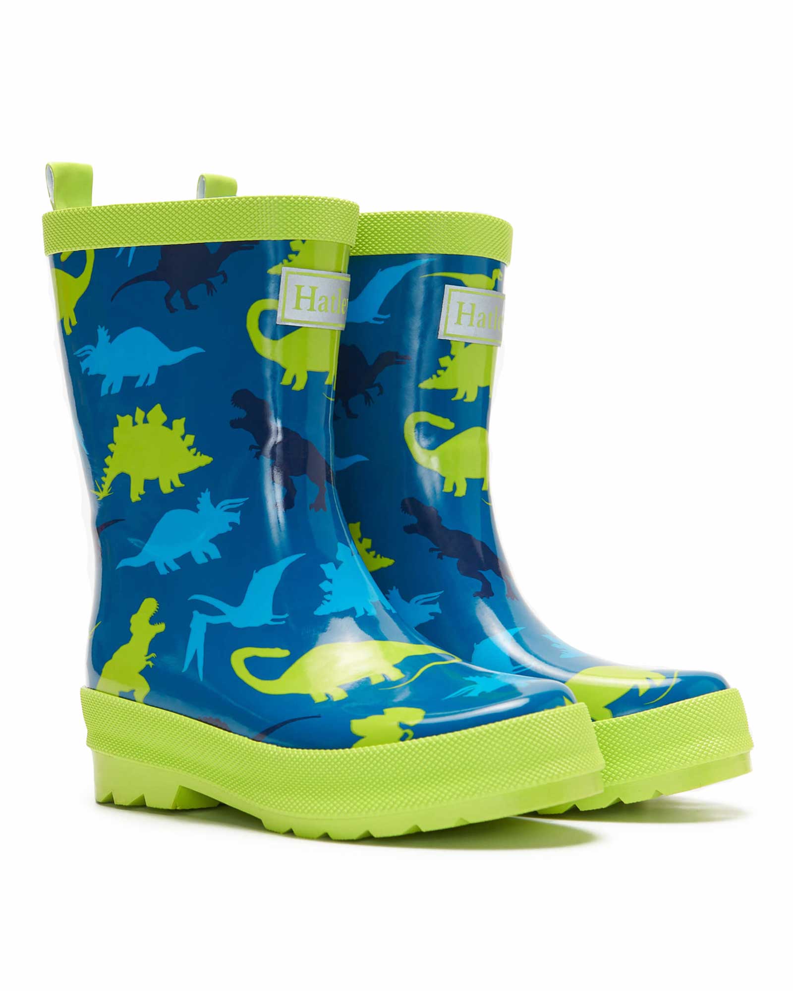 Real Dinos Shiny Gumboots 5 | Wellies Online