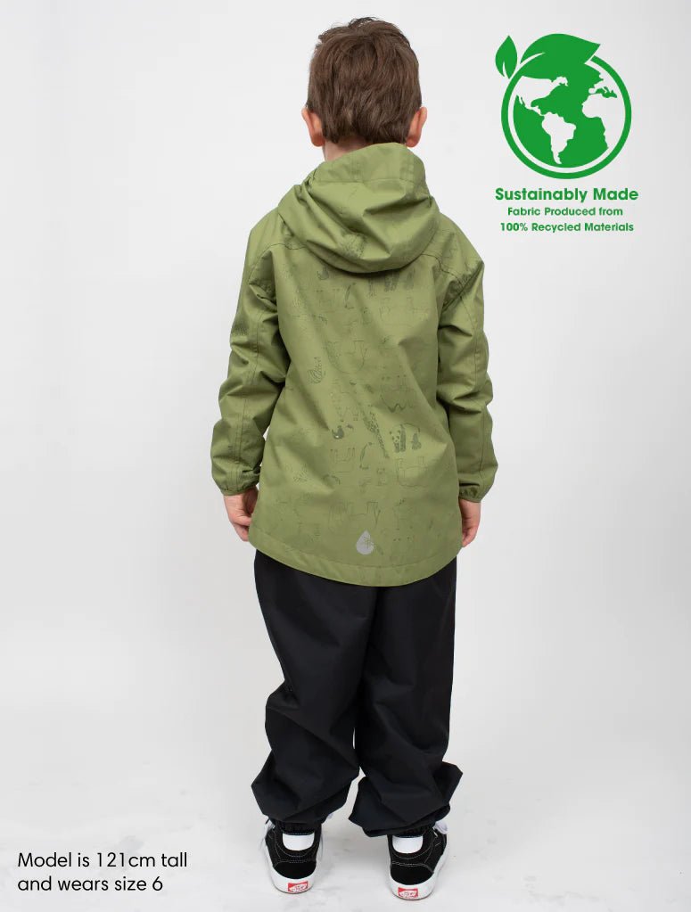 SplashMagic Rainshell Olive 7 | Wellies Online