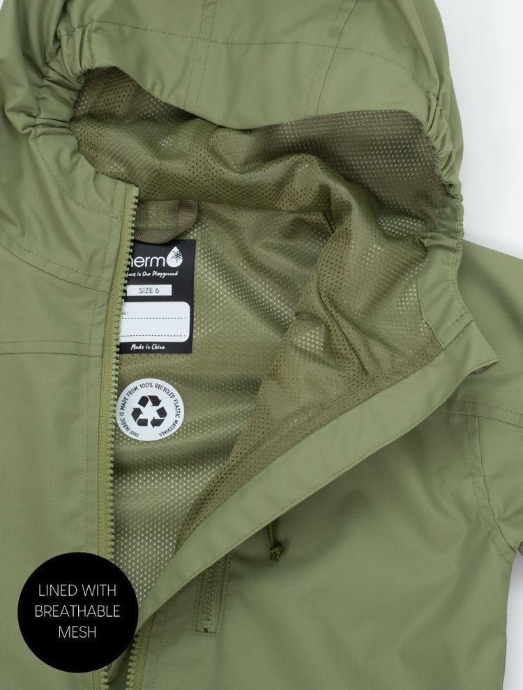 SplashMagic Rainshell Olive 6 | Wellies Online
