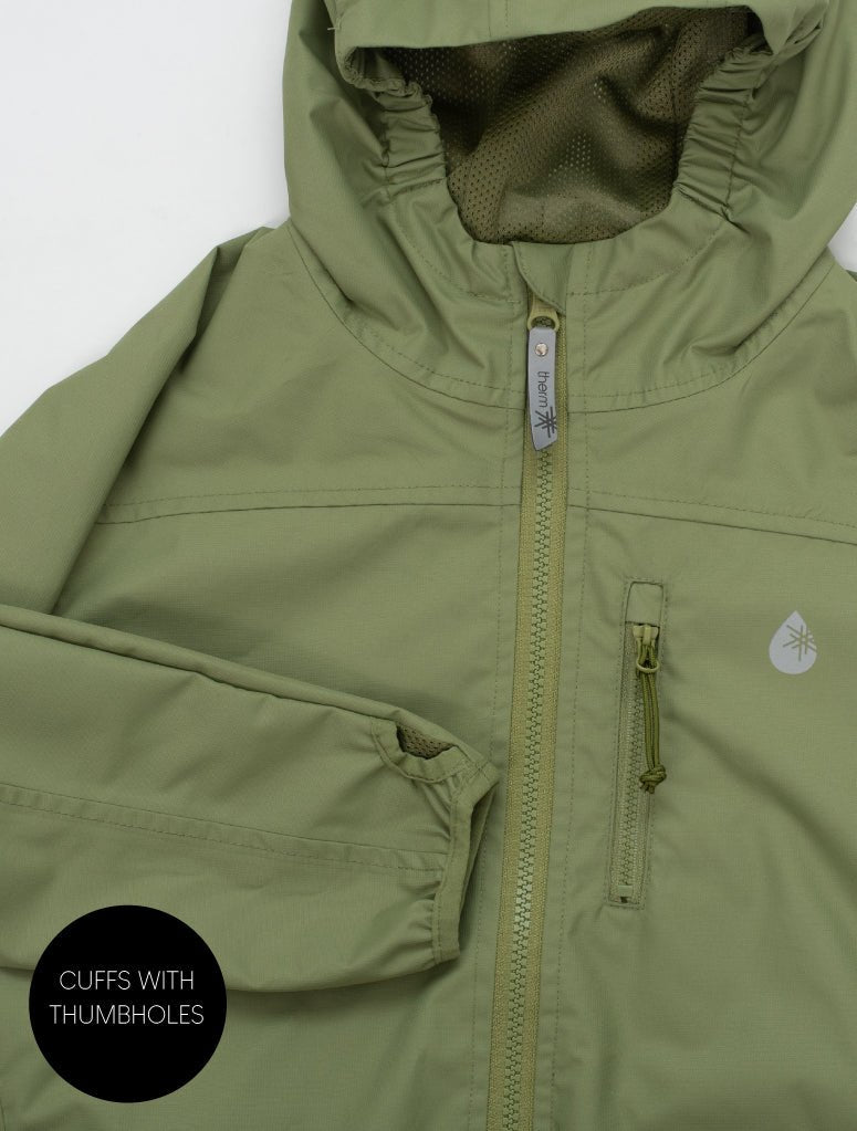 SplashMagic Rainshell Olive 4 | Wellies Online