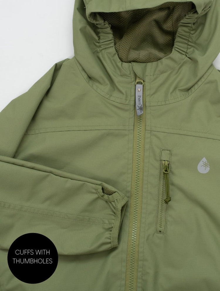 SplashMagic Rainshell Olive 4 | Wellies Online