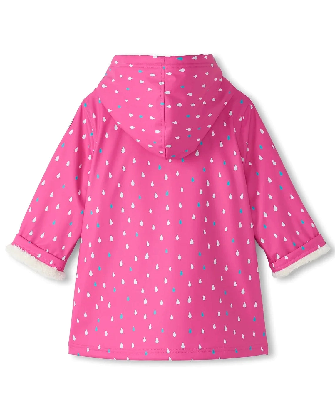 Tiny Dots Colour Changing Sherpa Lined Splash Jacket