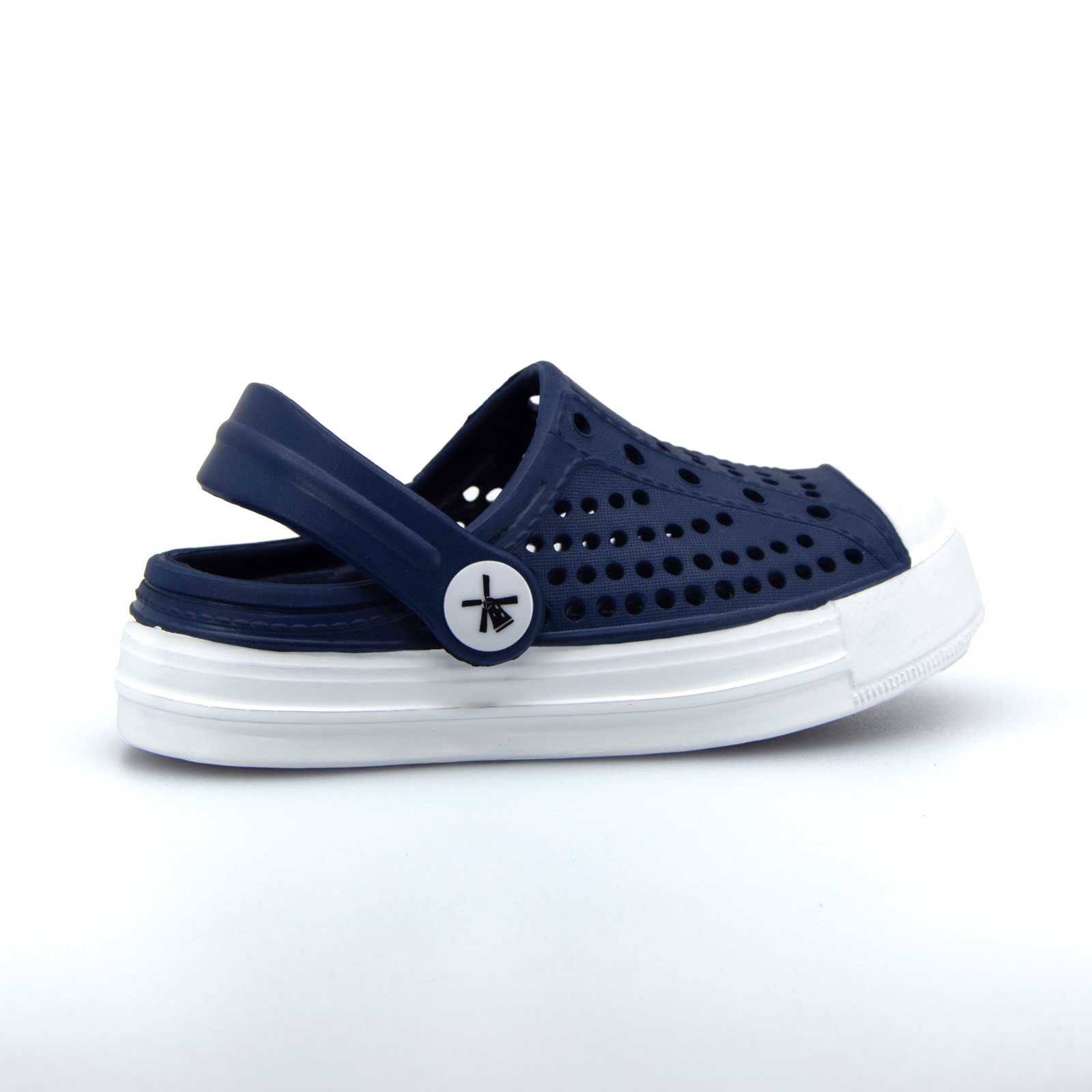 Toddler Cruiser Clogs Navy 3 | Wellies Online