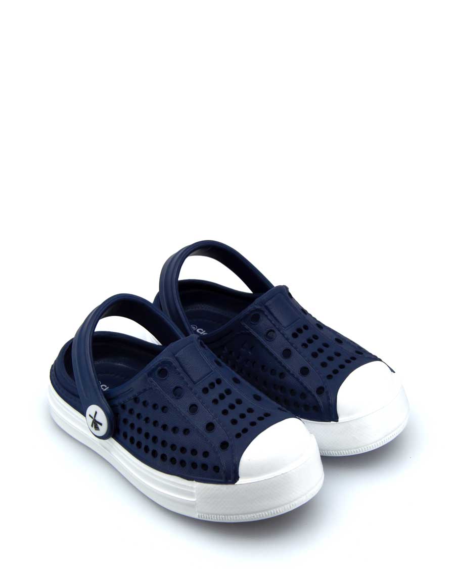 Toddler Cruiser Clogs Navy 1 | Wellies Online