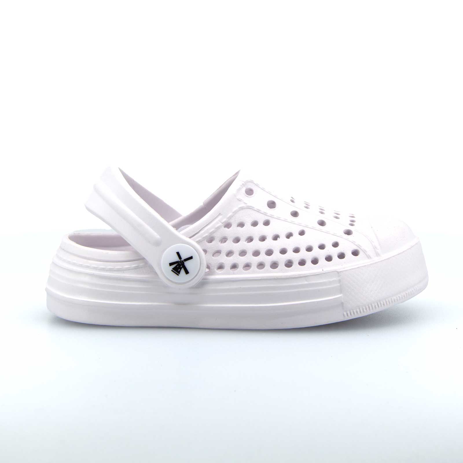 Toddler Cruiser Clogs White 2 | Wellies Online