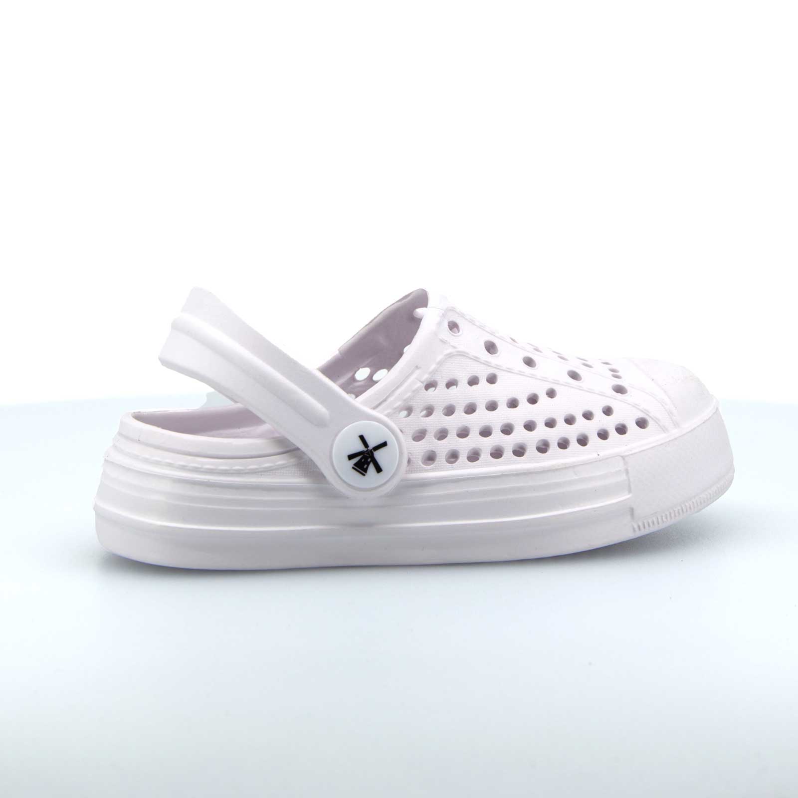 Toddler Cruiser Clogs White 3 | Wellies Online