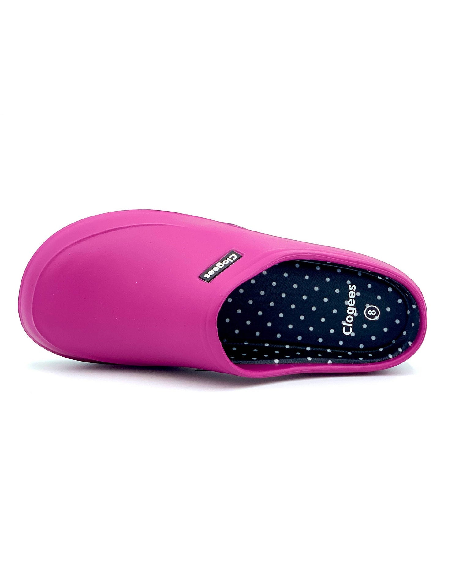 Womens Eliza Clogs Fuchsia 6 | Wellies Online