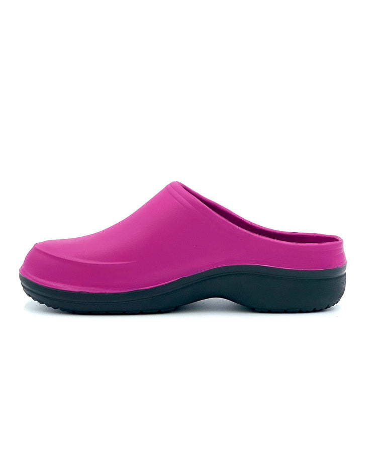 Womens Eliza Clogs Fuchsia 4 | Wellies Online