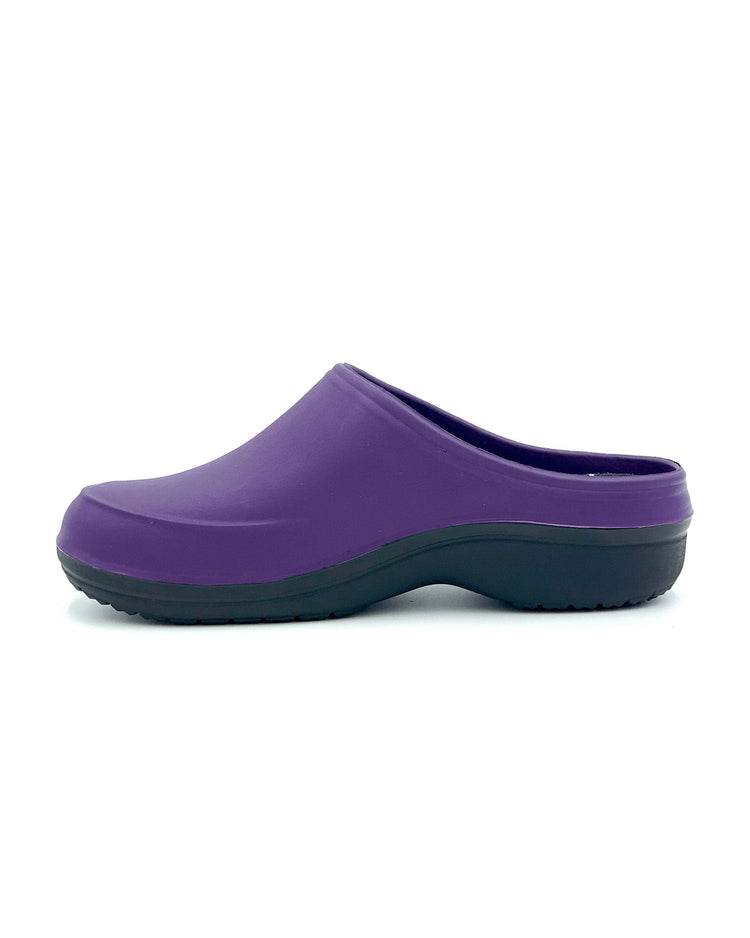 Womens Eliza Clogs Plum 5 | Wellies Online
