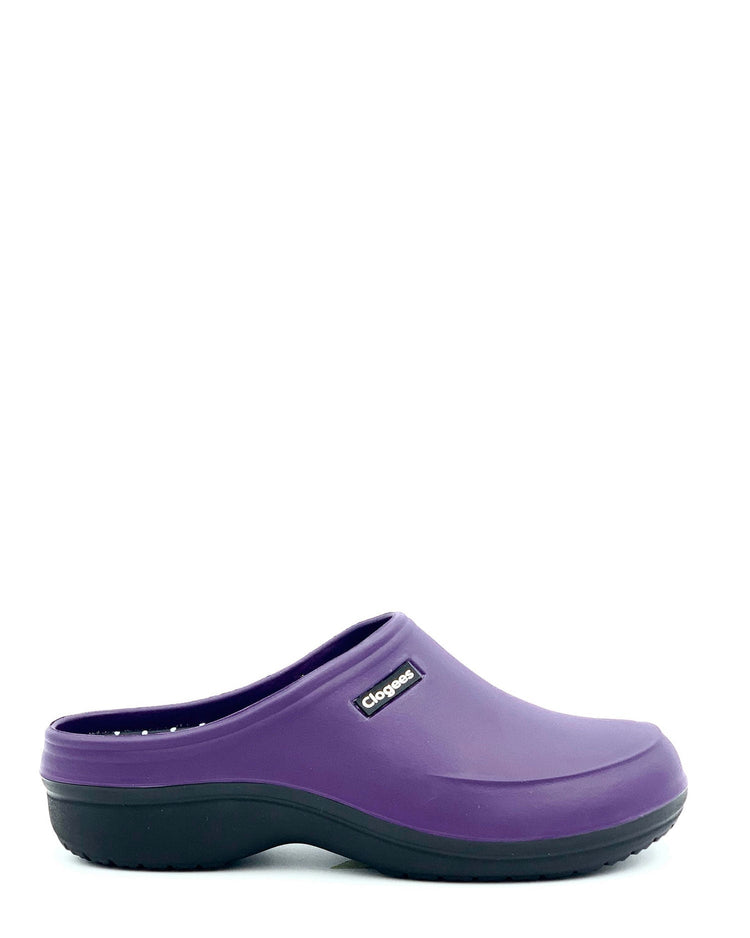 Womens Eliza Clogs Plum 1 | Wellies Online