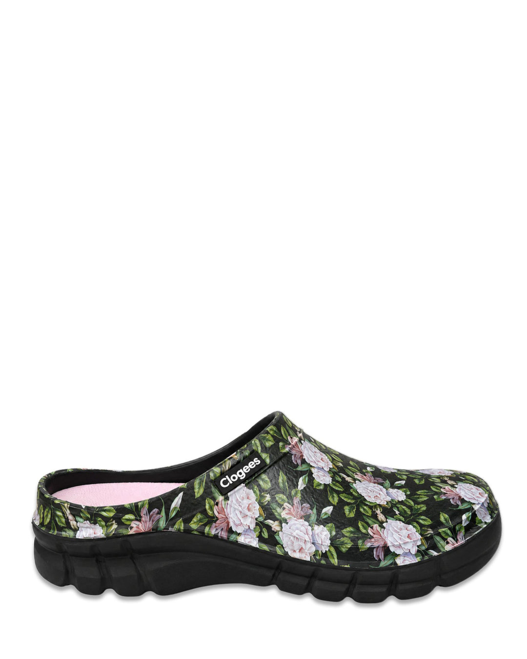 Womens Garden Clogs Roses