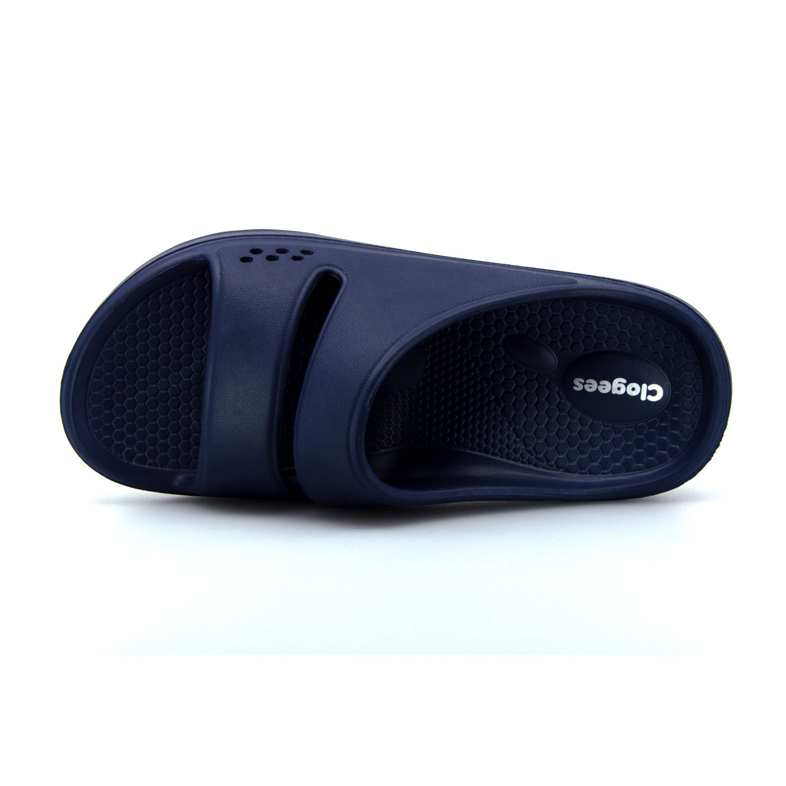 Womens Island Slides Navy 28 | Wellies Online