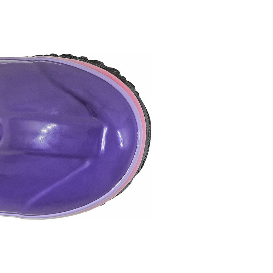 Classic Pansies Purple Gumboots