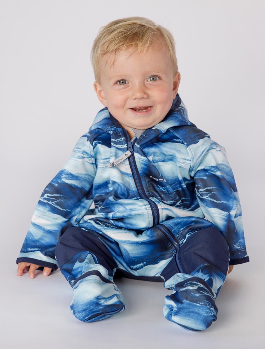All Weather Onesie Blue Wave
