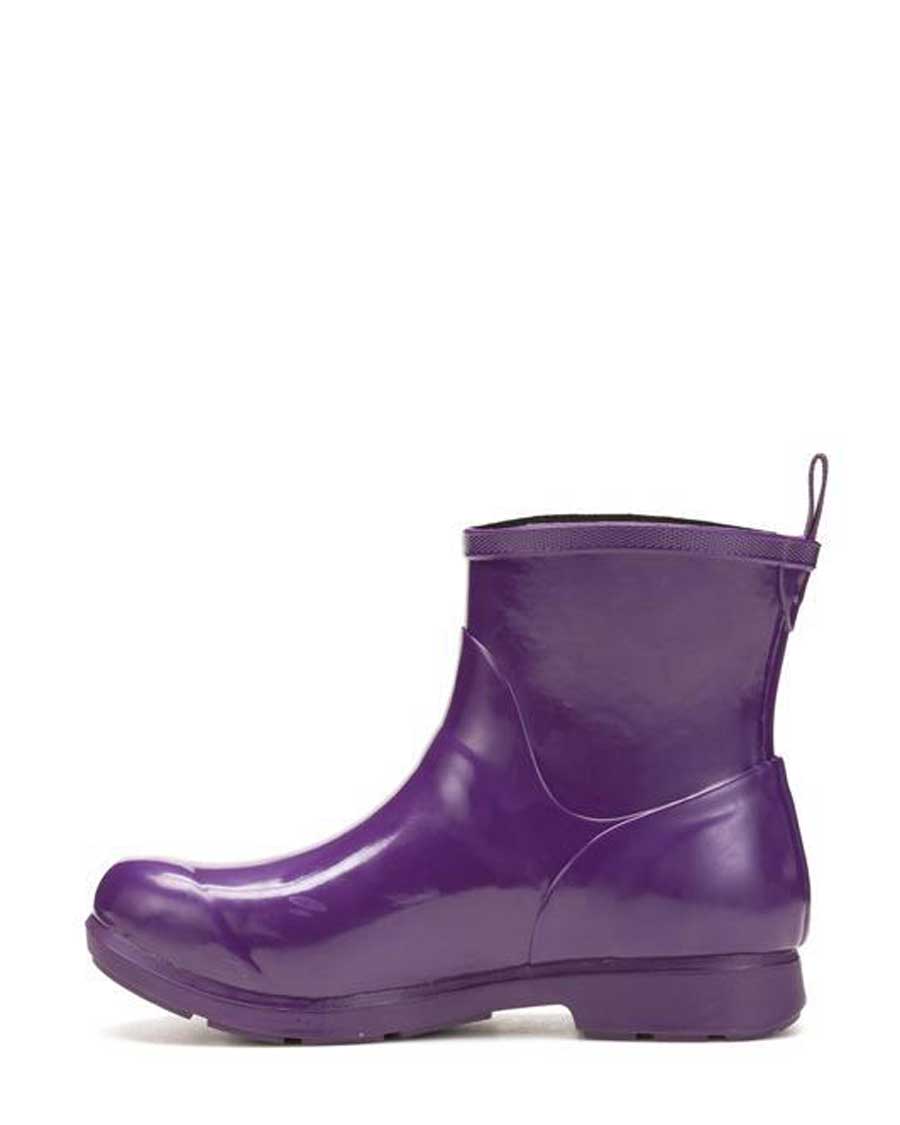 Bergen Purple Ankle Gumboots