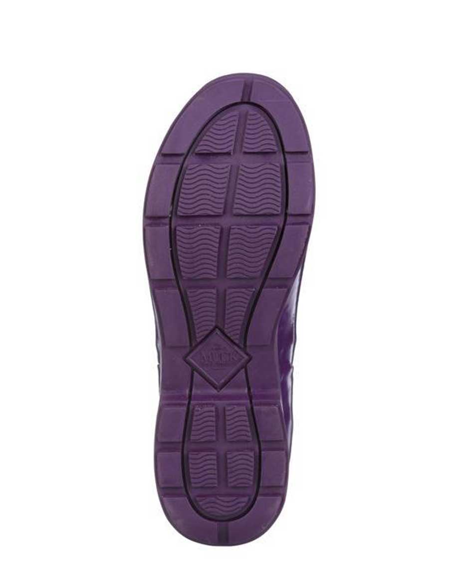 Bergen Purple Ankle Gumboots