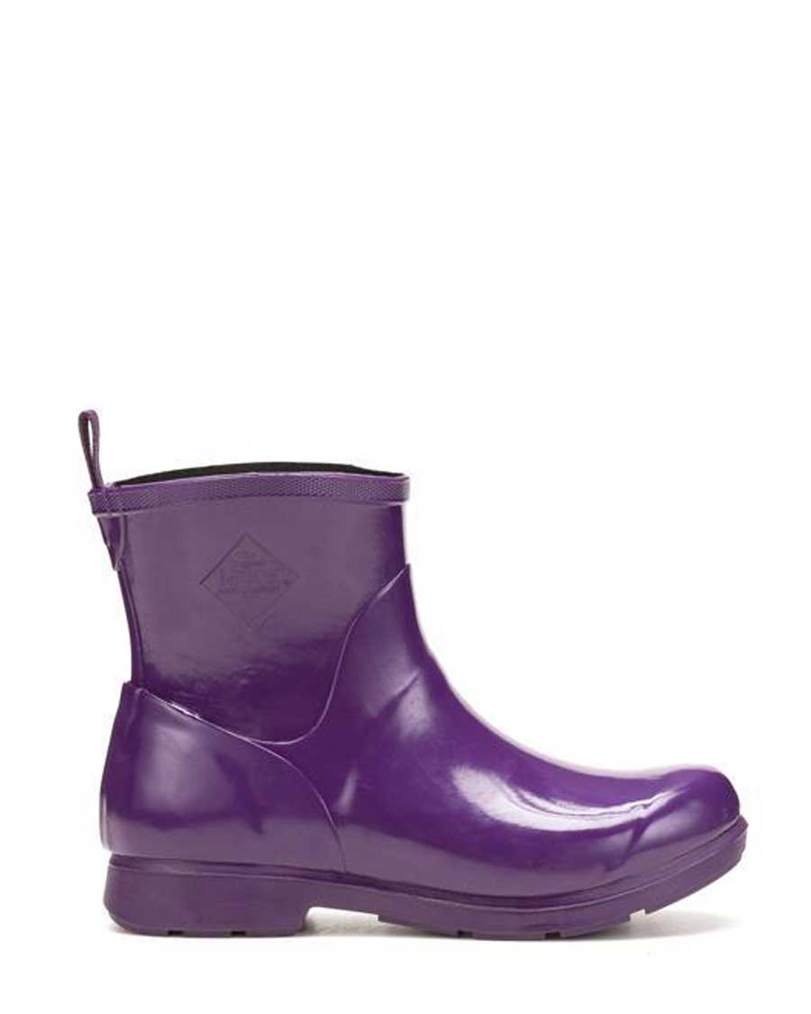 Bergen Purple Ankle Gumboots