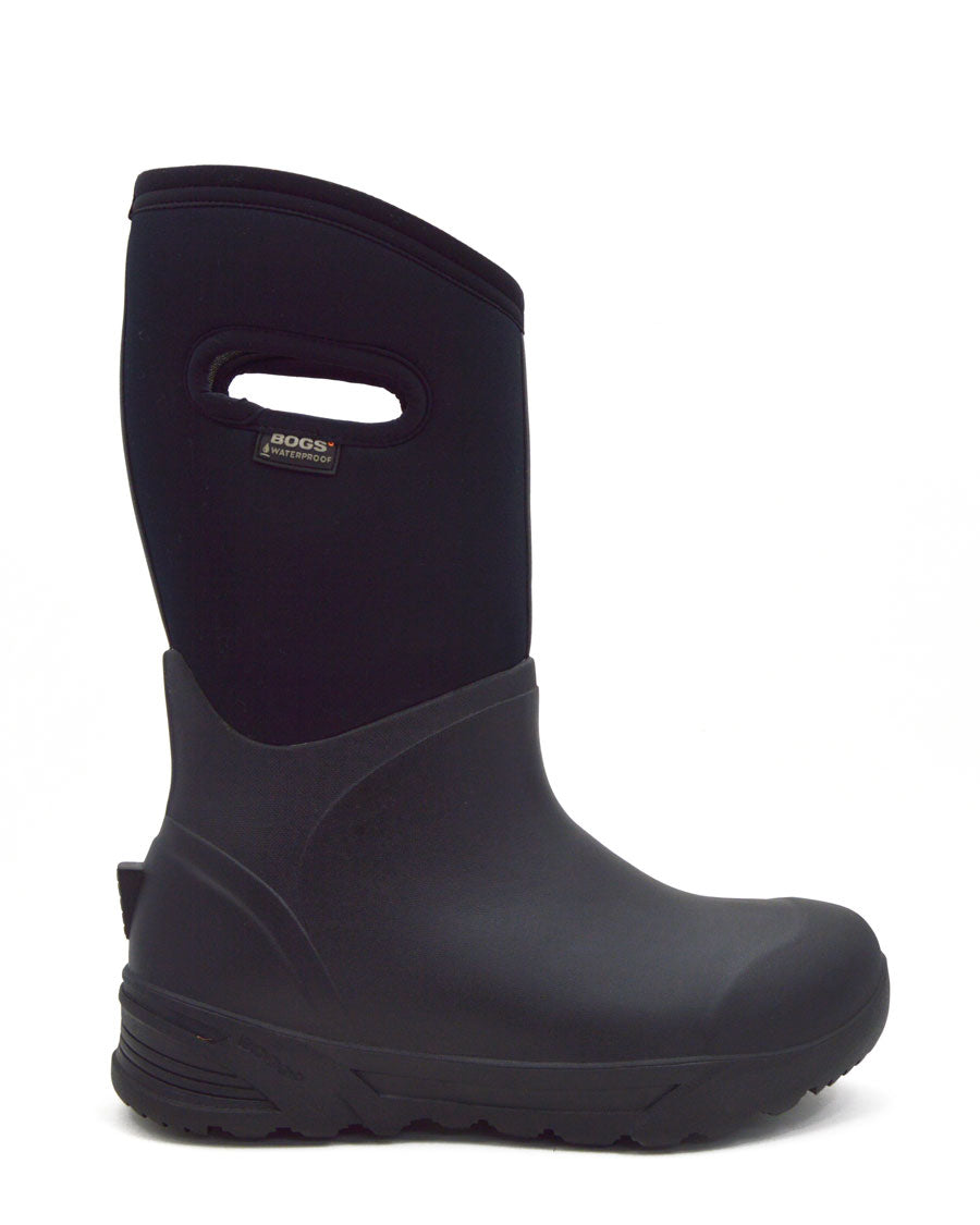 Bogs Bozeman Tall Black Gumboots