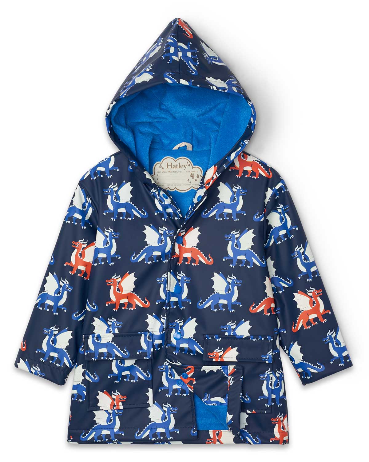 Dragons Colour Changing Raincoat