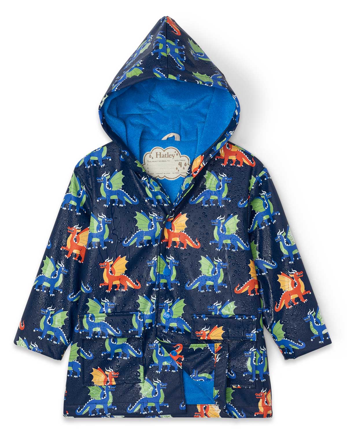 Dragons Colour Changing Raincoat