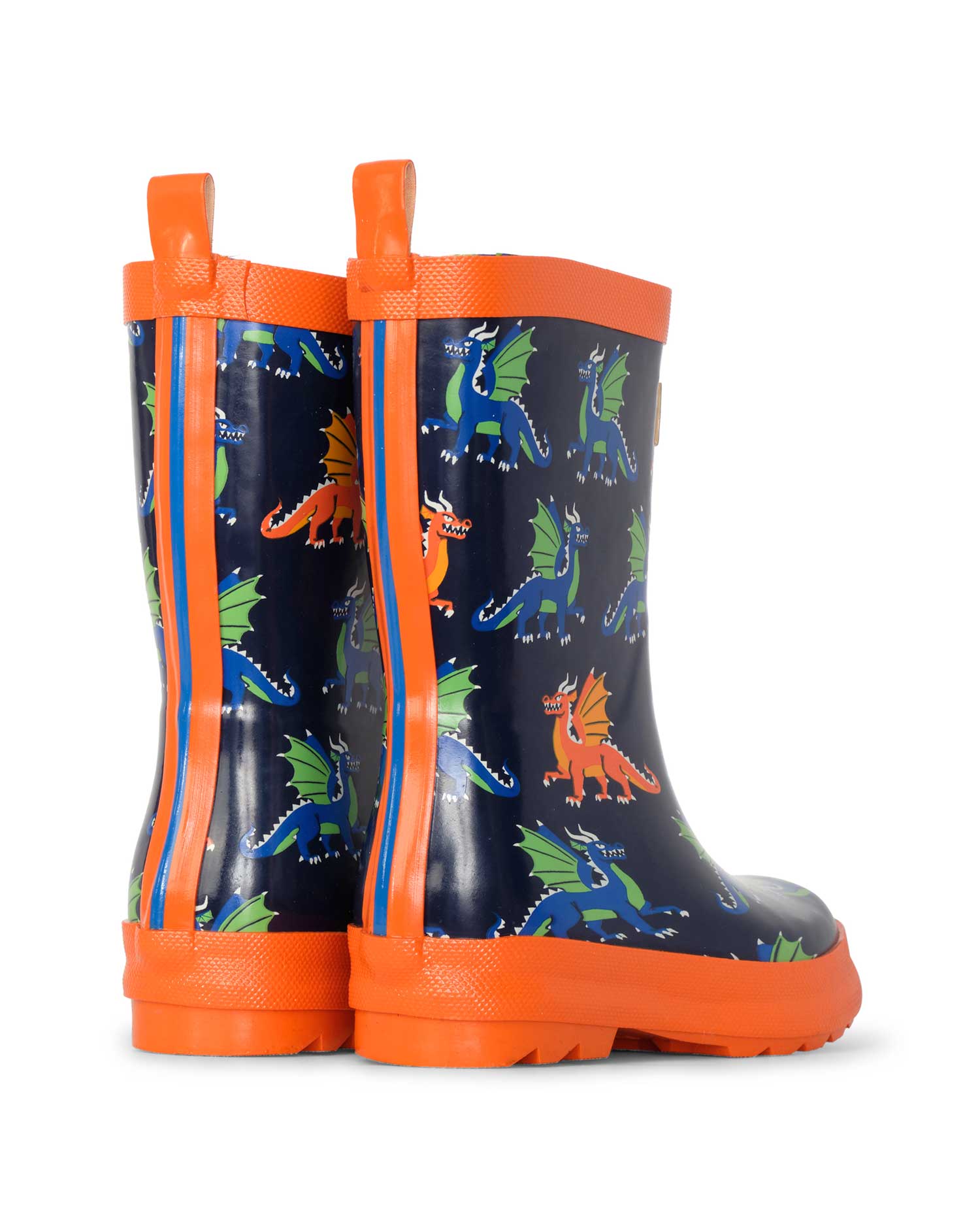 Dragons Shiny Gumboots