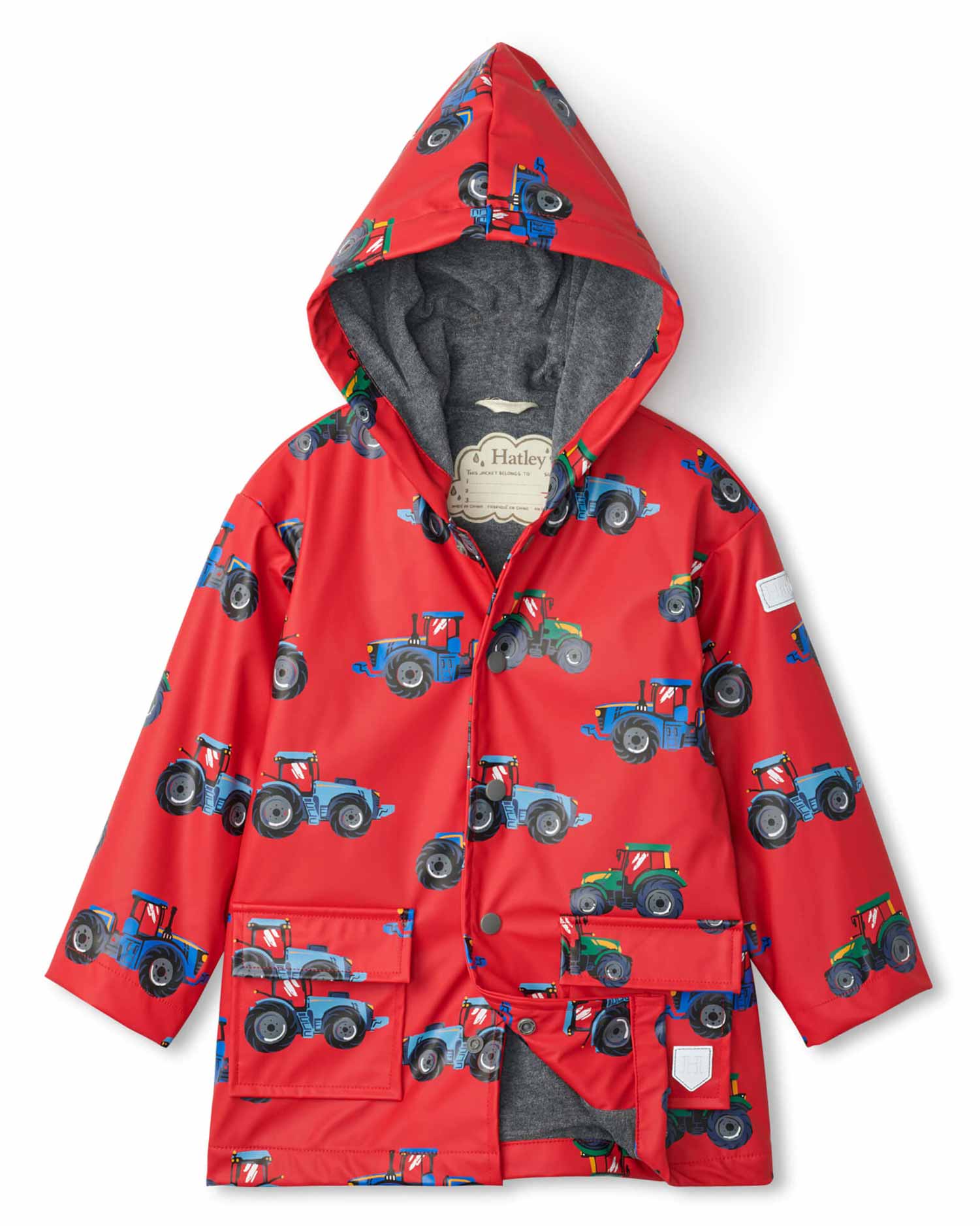 Farm Tractors Raincoat