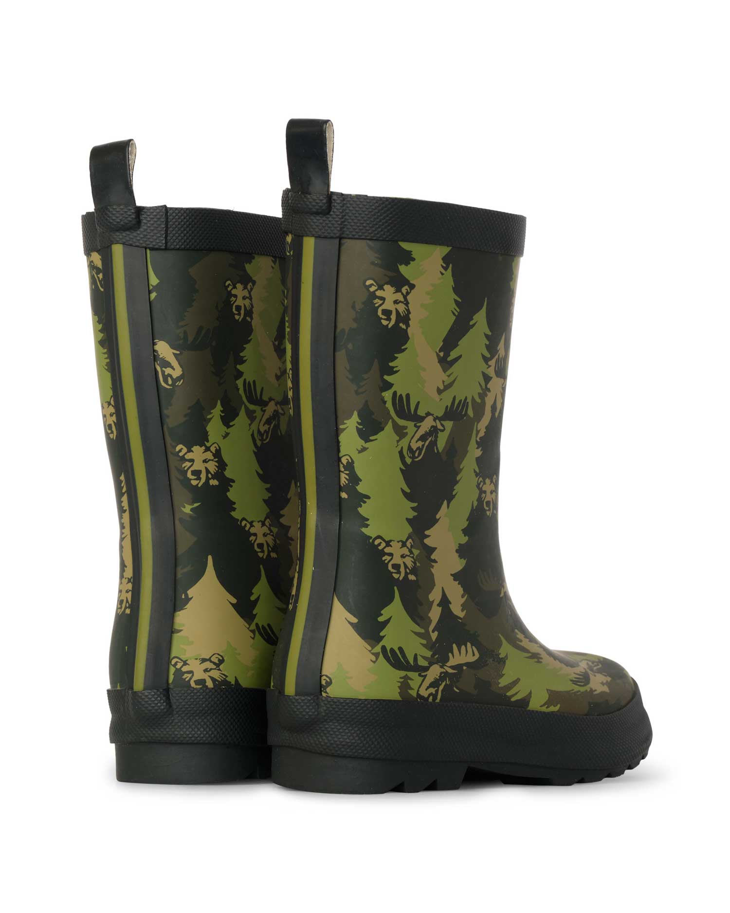 Forest Camo Matte Gumboots