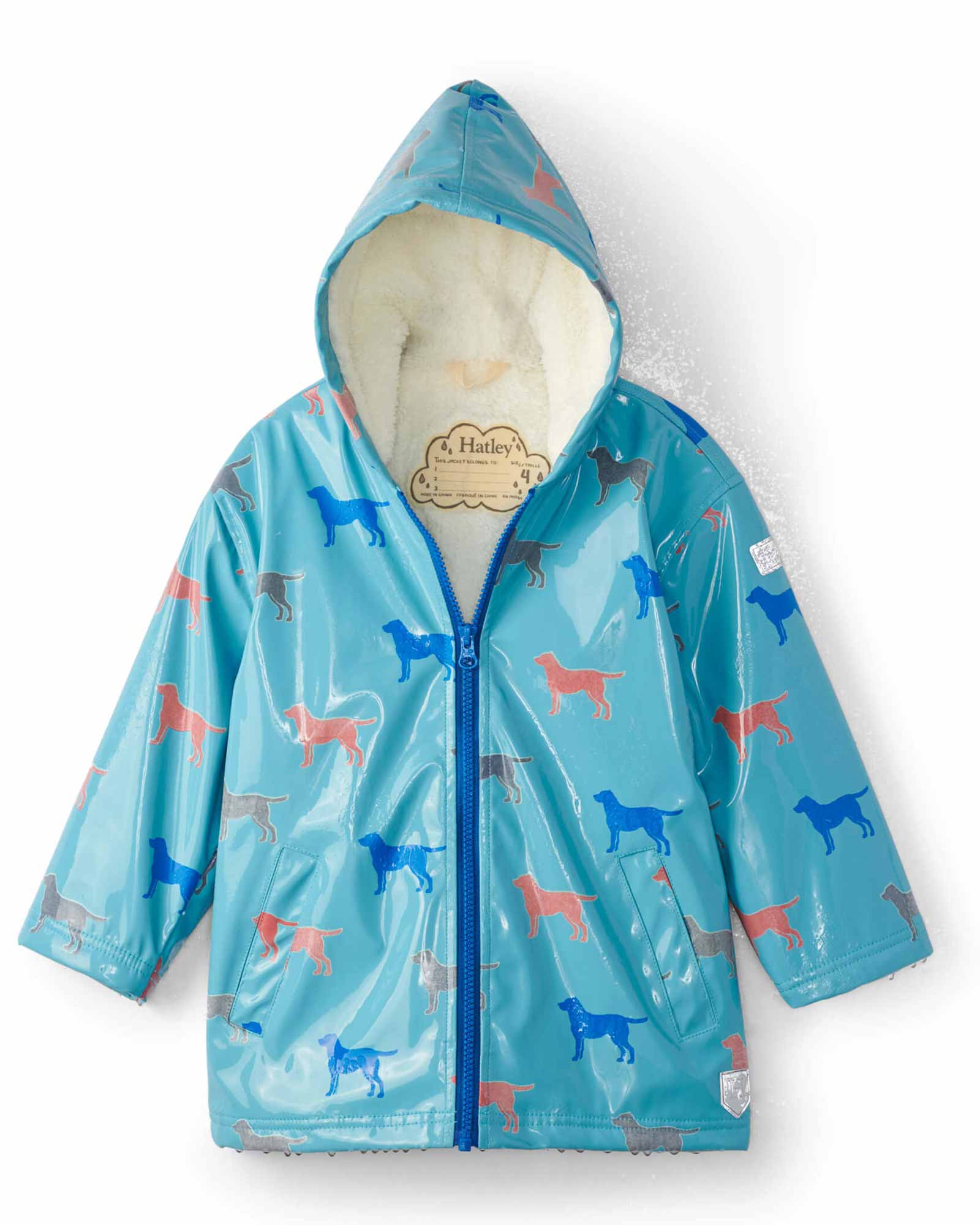 Friendly Labs Sherpa Lined Colour Changing Splash Jacket