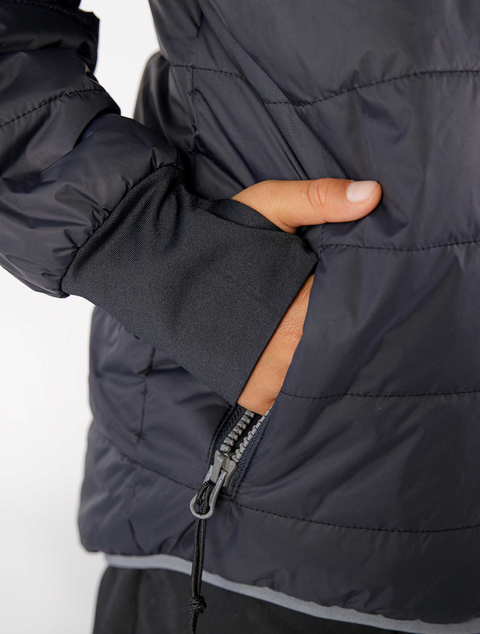 Hydracloud Puffer Jacket Black