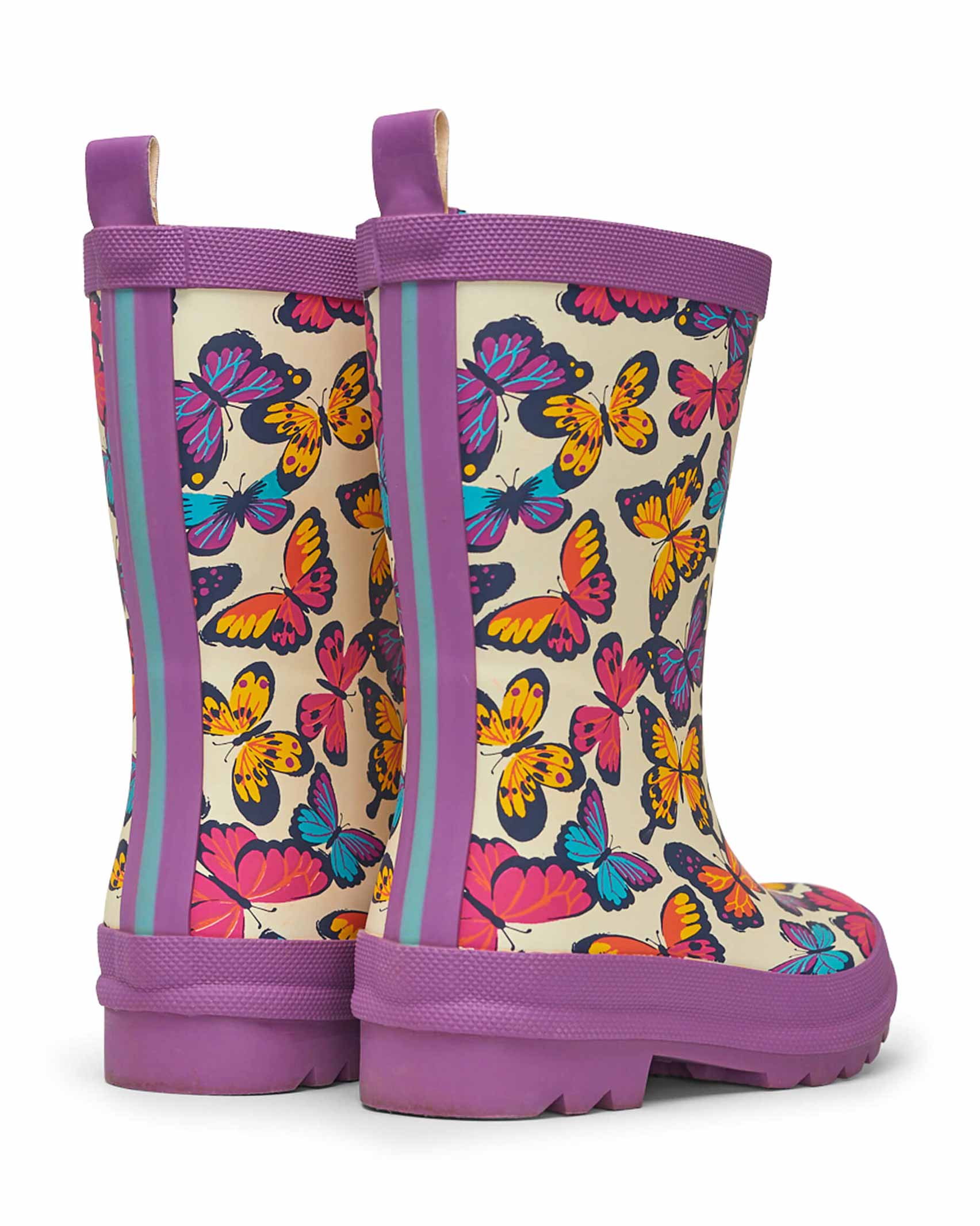 Kaleidoscope Butterflies Matte Gumboots