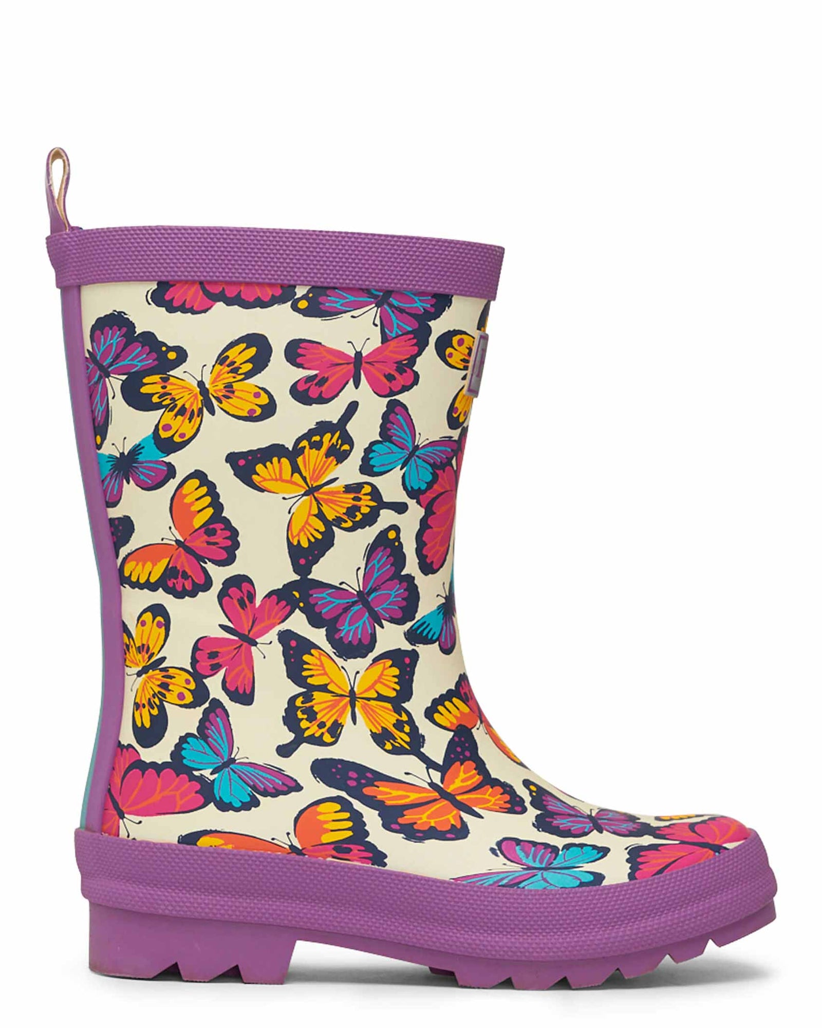 Kaleidoscope Butterflies Matte Gumboots