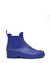 Chelsea Blue Ankle Rain Boots PVC