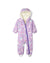 Playful Unicorns Sherpa Lined Colour Changing Baby Bundler