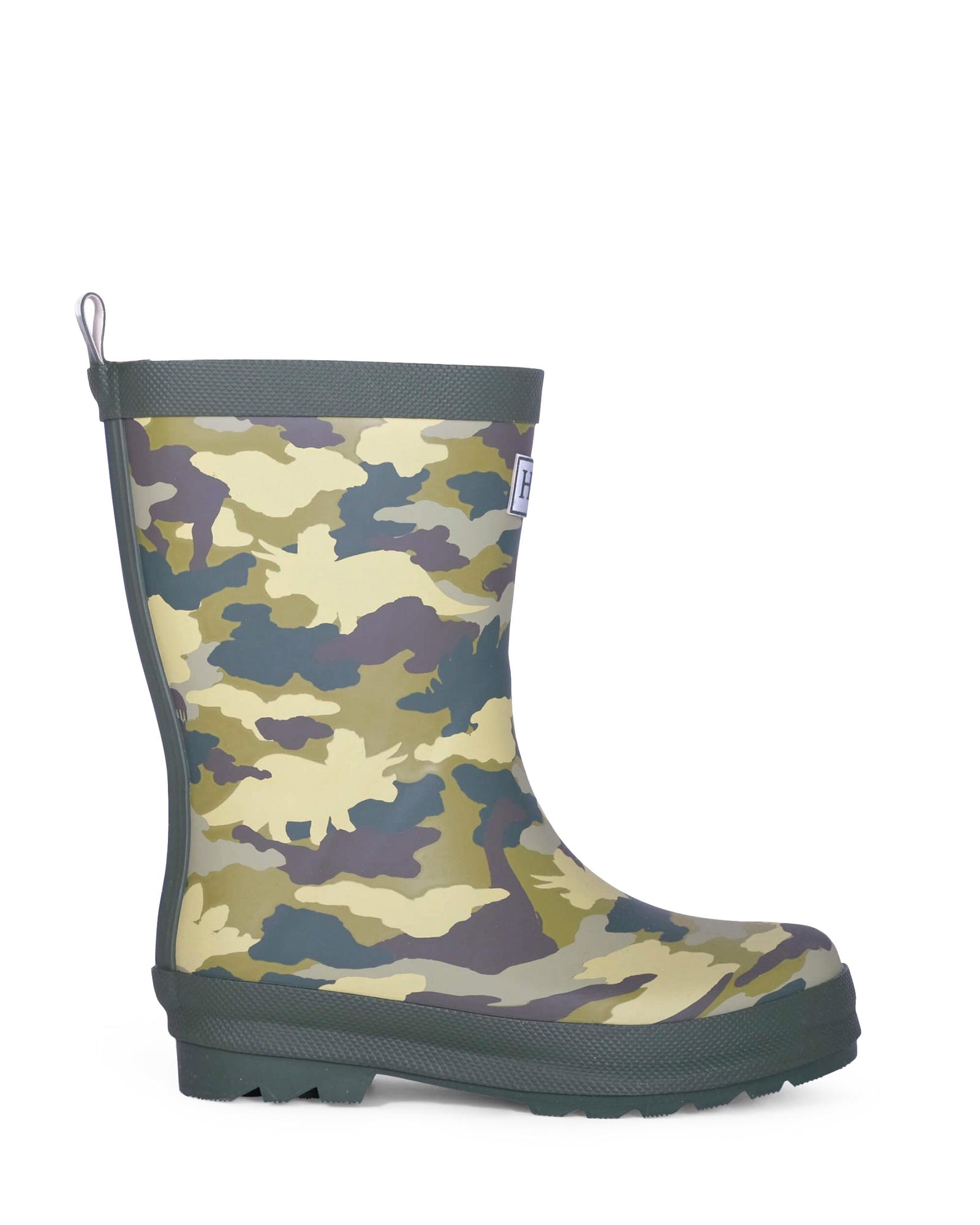 Dino Camo Matte Gumboots