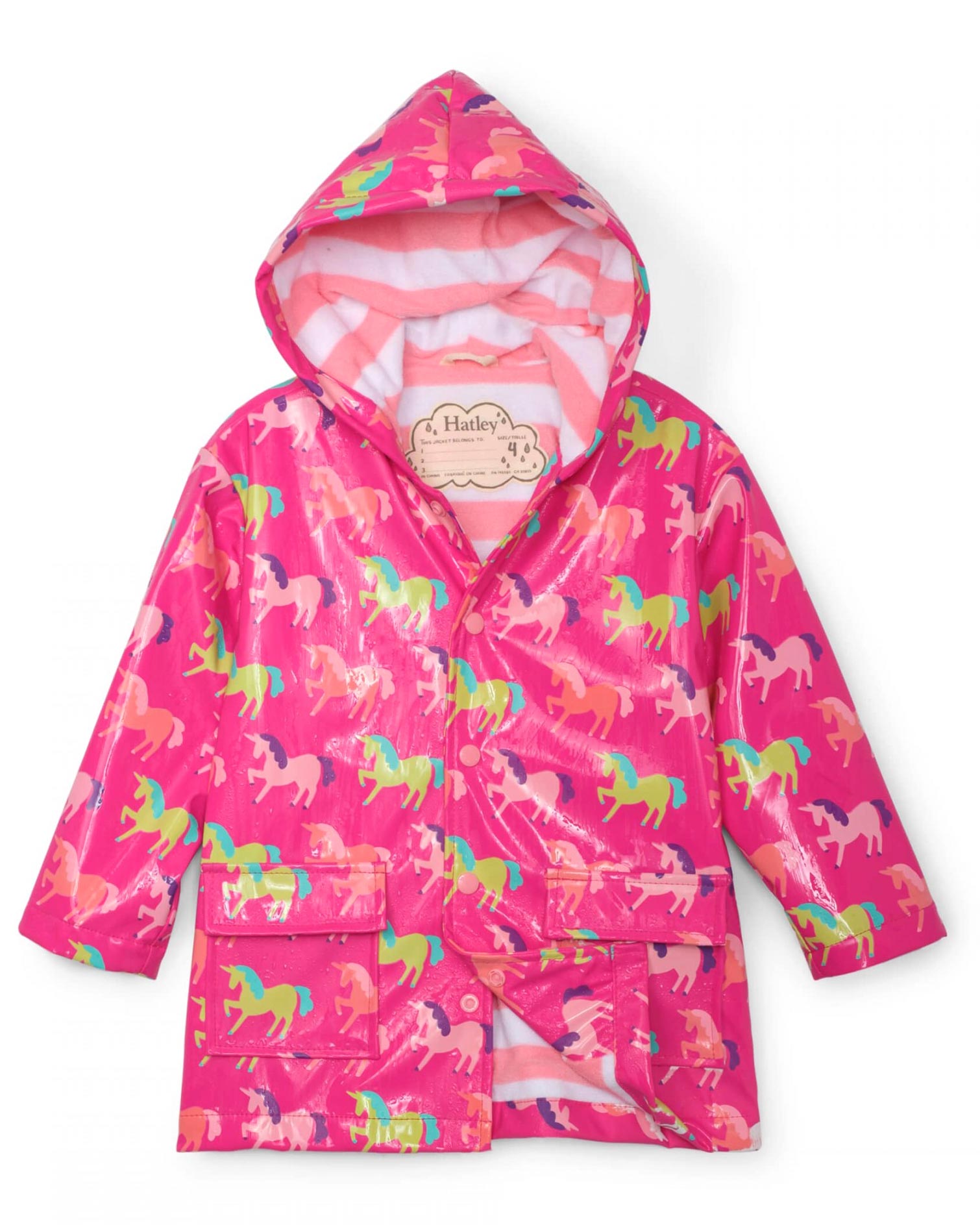Mystic Unicorns Changing Colour Raincoat