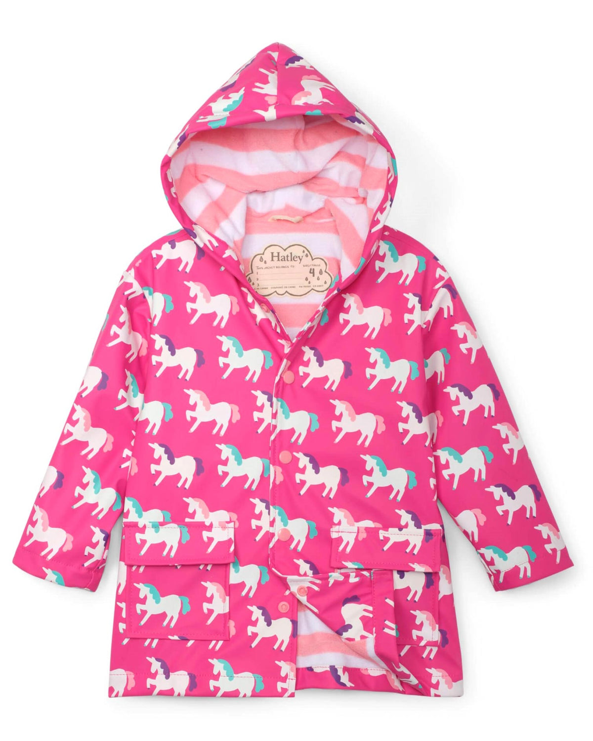 Mystic Unicorns Changing Colour Raincoat