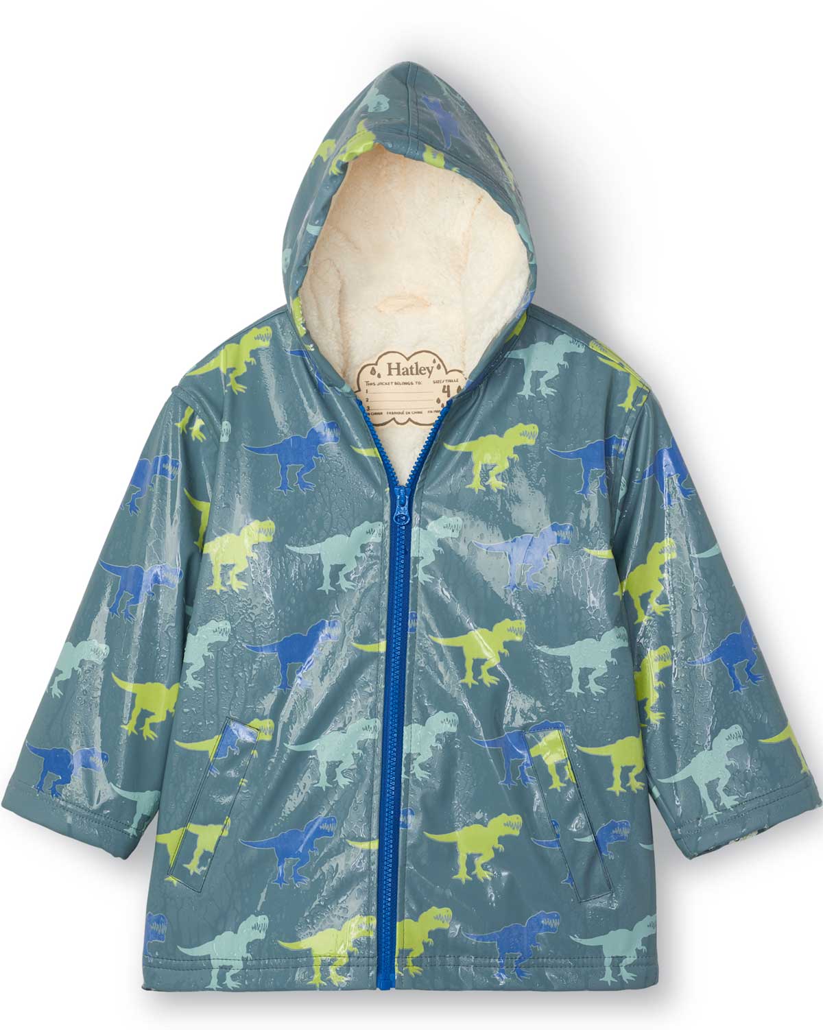 T-Rex Sherpa Lined Colour Changing Splash Jacket