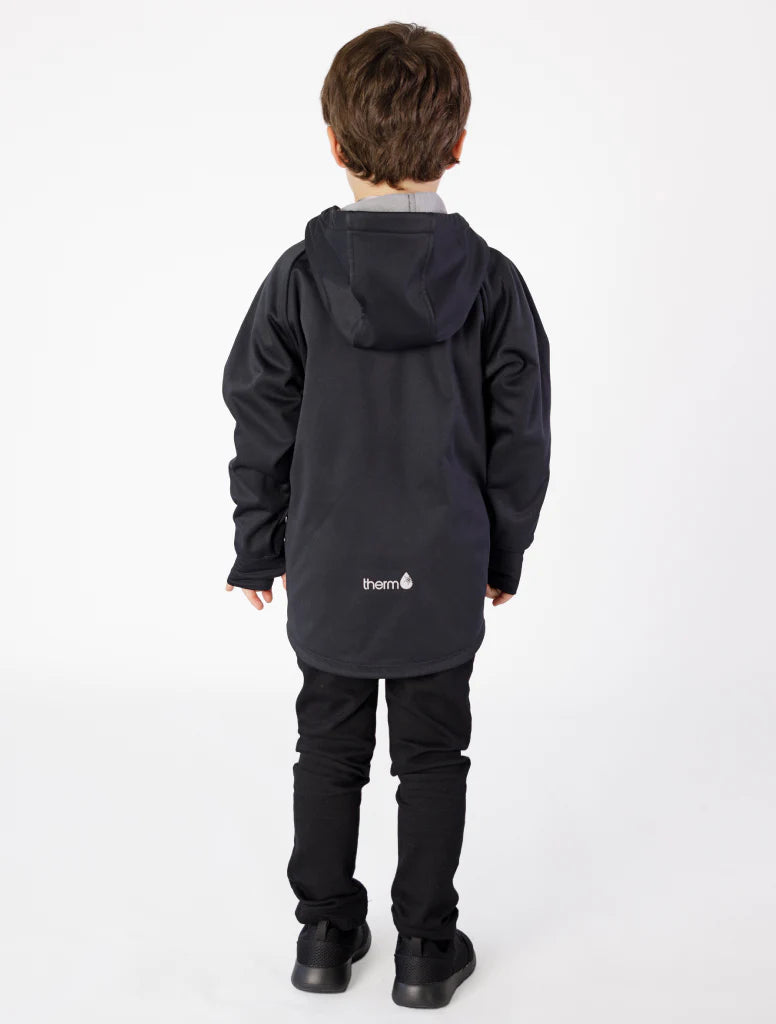 All Weather Waterproof Hoodie Black