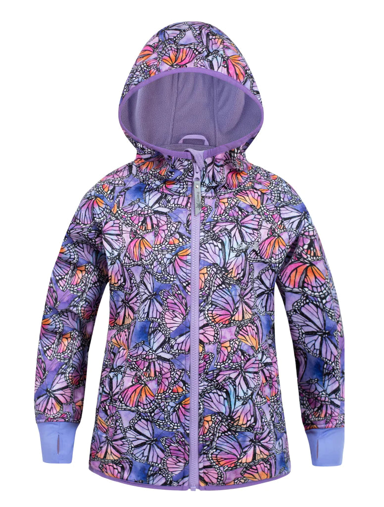 All Weather Waterproof Hoodie Butterfly