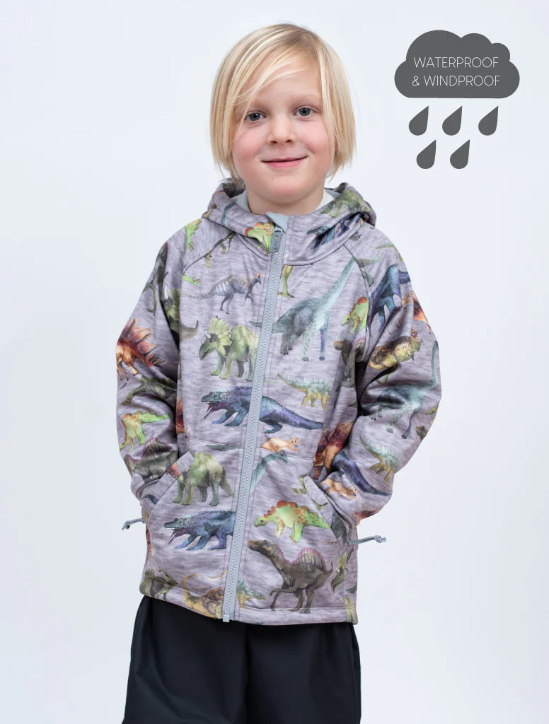 All Weather Waterproof Hoodie Dino