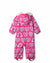 Twisty Rainbow Hearts Sherpa Lined Baby Bundler