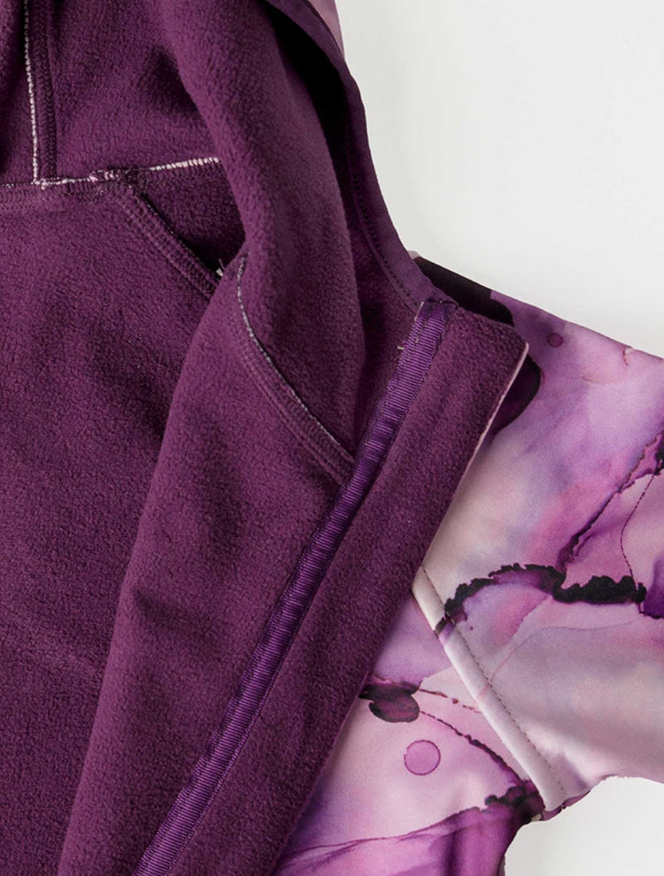 All Weather Girls Hoodie Watercolour Marble 5 | Wellies Online