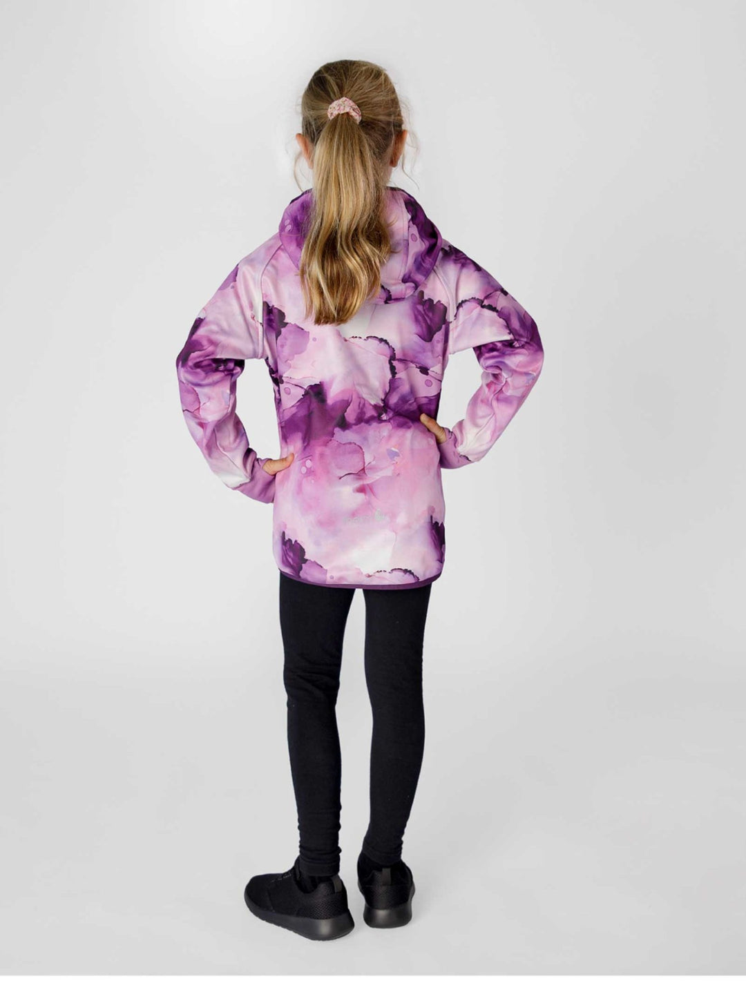 All Weather Girls Hoodie Watercolour Marble 6 | Wellies Online