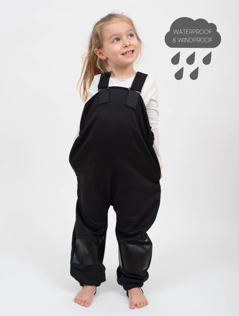 All Weather Overalls Black 2 | Wellies Online