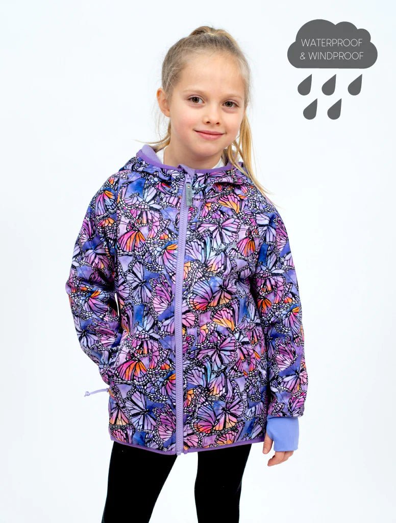 All Weather Waterproof Hoodie Butterfly 2 | Wellies Online
