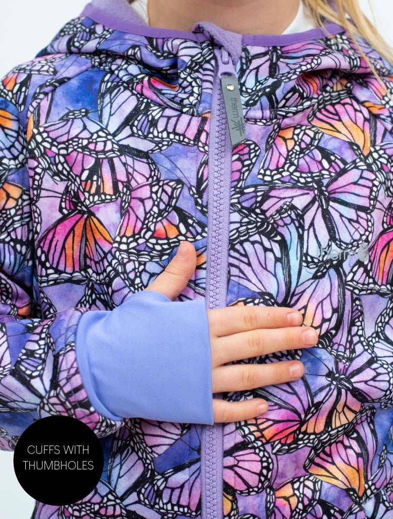 All Weather Waterproof Hoodie Butterfly 3 | Wellies Online