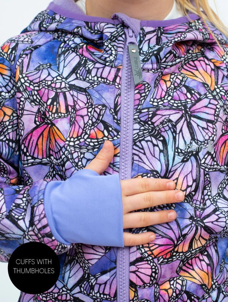 All Weather Waterproof Hoodie Butterfly 3 | Wellies Online