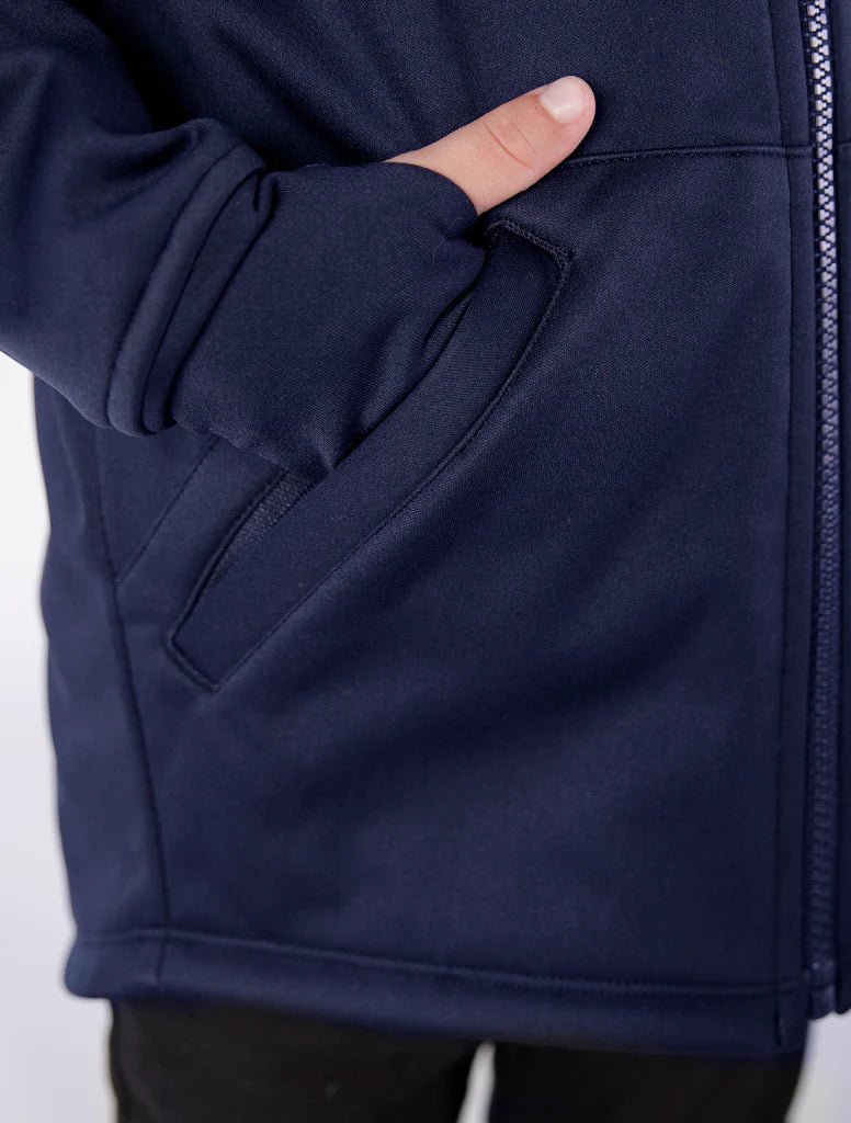 All Weather Waterproof Hoodie Navy 5 | Wellies Online